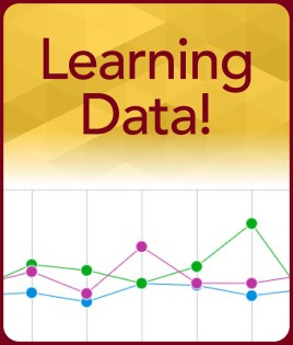 Graph with multi colored connected dots representing learning data.