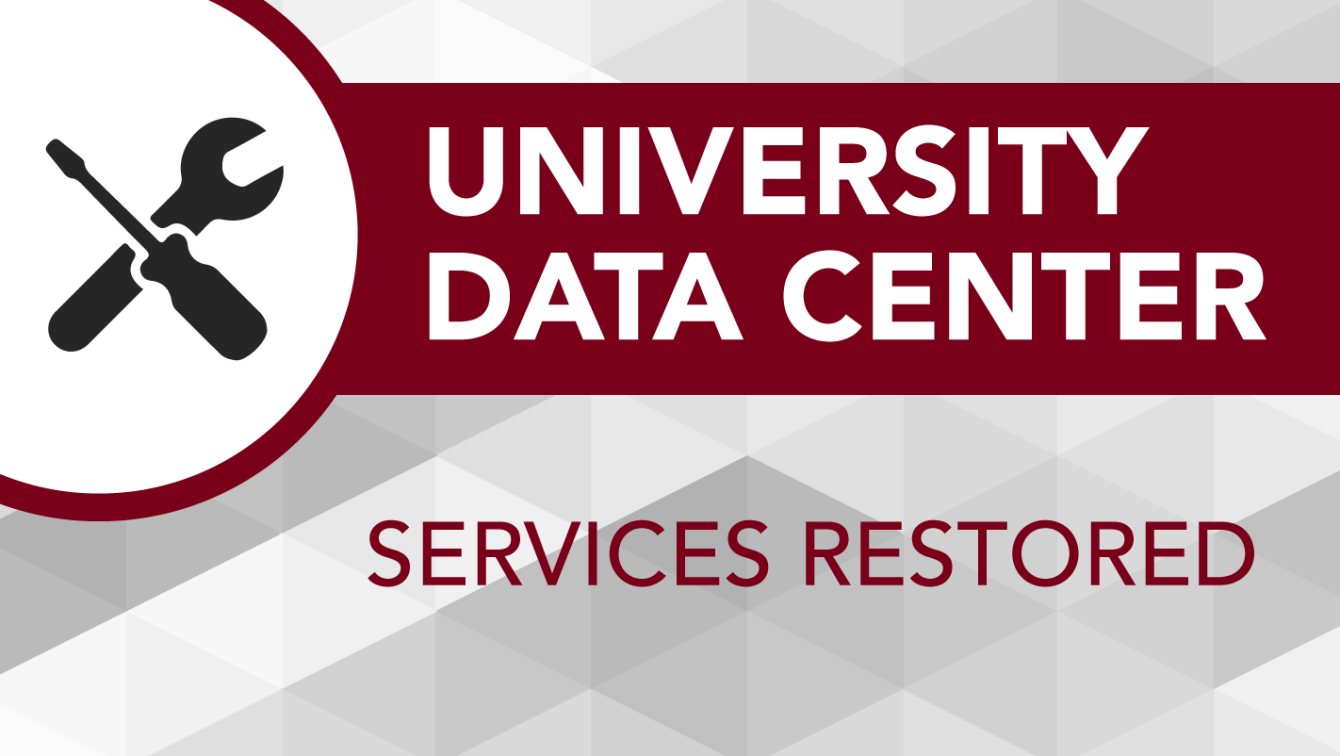 Data Center Network and Services Restored