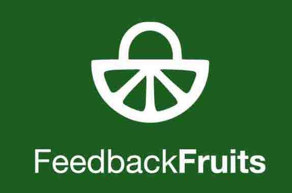 icon of a basket with text Feedback Fruits below