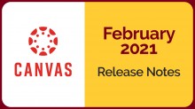 Canvas Release Notes: February 2021 image